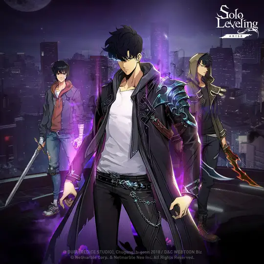 Solo Leveling Cover Art